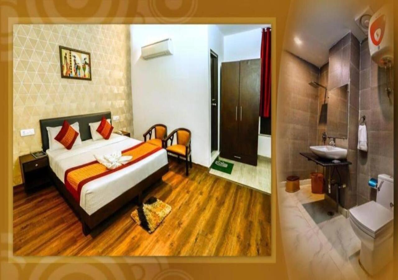 Airport Hotel Tashree Nuova Delhi Esterno foto